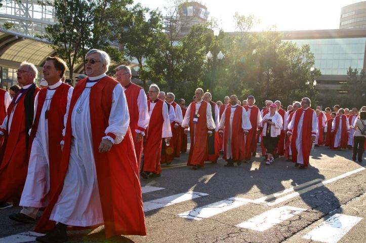 Bishops march